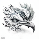 Griffin tattoo design idea