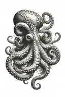 octopus tattoo design idea