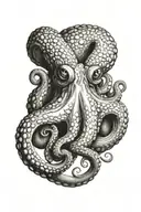 octopus tattoo design idea