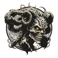 spinal tattoo design idea