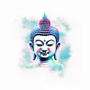 Buddha tattoo design idea