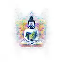 Buddha tattoo design idea