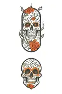 blackout tattoo design idea