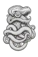 kraken tattoo design idea