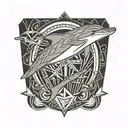 dolphin tattoo design idea