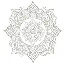 henna tattoo design idea