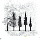 Forrest tattoo design idea