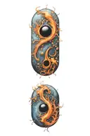 semicolon tattoo design idea