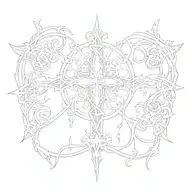 christian tattoo design idea