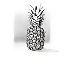 Pineapple tattoo design idea