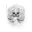 Ocean Wave tattoo design idea