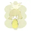 Pineapple tattoo design idea