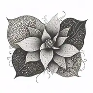 blackout tattoo design idea