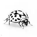 Ladybug tattoo design idea
