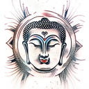 Buddha tattoo design idea