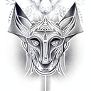 Anubis tattoo design idea