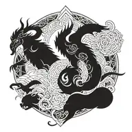 norse tattoo design idea
