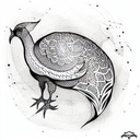 Turkey tattoo design idea