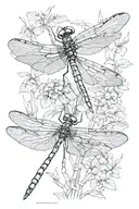 dragonfly tattoo design idea