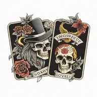 loyalty tattoo design idea