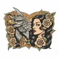 loyalty tattoo design idea