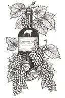 Bereme Wine tattoo design idea