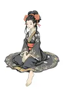 witchy tattoo design idea