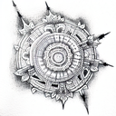 Forrest tattoo design idea