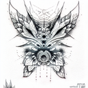 Forrest tattoo design idea