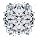 Star tattoo design idea