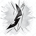 Lightning Bolt tattoo design idea