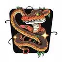 snake tattoo design idea