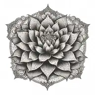 buddhist tattoo design idea