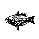 Kanye West eating Fish Sticks tattoo design idea