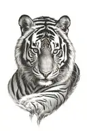tiger tattoo design idea