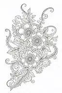 henna tattoo design idea