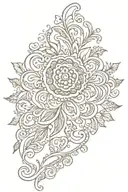 henna tattoo design idea
