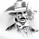 Doc Holliday tattoo design idea