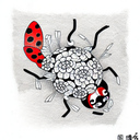Ladybug tattoo design idea