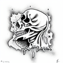 Grim Reaper tattoo design idea