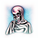 Grim Reaper tattoo design idea