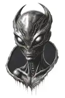 alien tattoo design idea