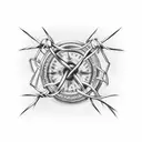 Barbed Wire tattoo design idea