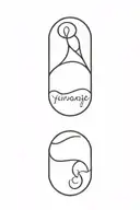 lettering tattoo design idea