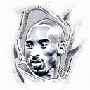 Kobe Bryant tattoo design idea