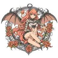 bat tattoo design idea