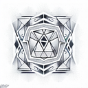 Dice tattoo design idea