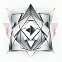 Dice tattoo design idea