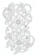 henna tattoo design idea