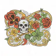 irish tattoo design idea